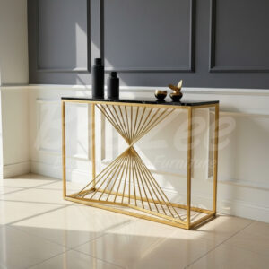 Butterfly Wire Console Table