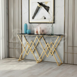 Zig-Zag Peak Console Table